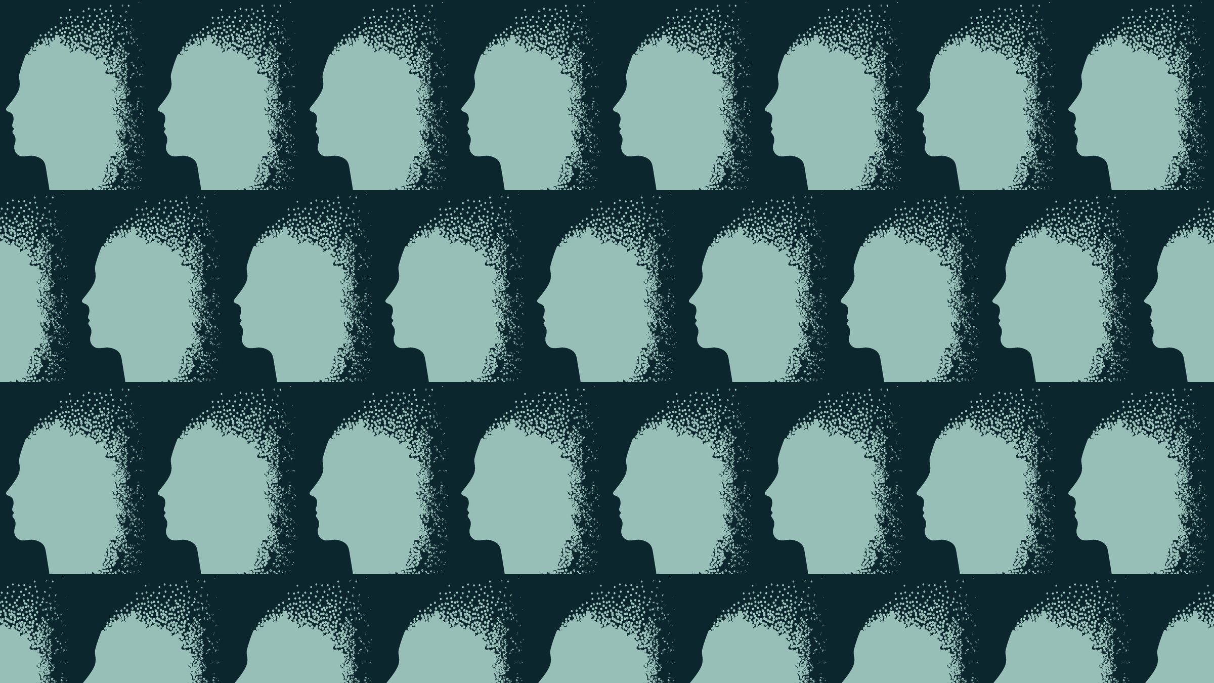 The same pattern turned down to a whisper — Jade on Ocean, sized for wallcovering and fabric.