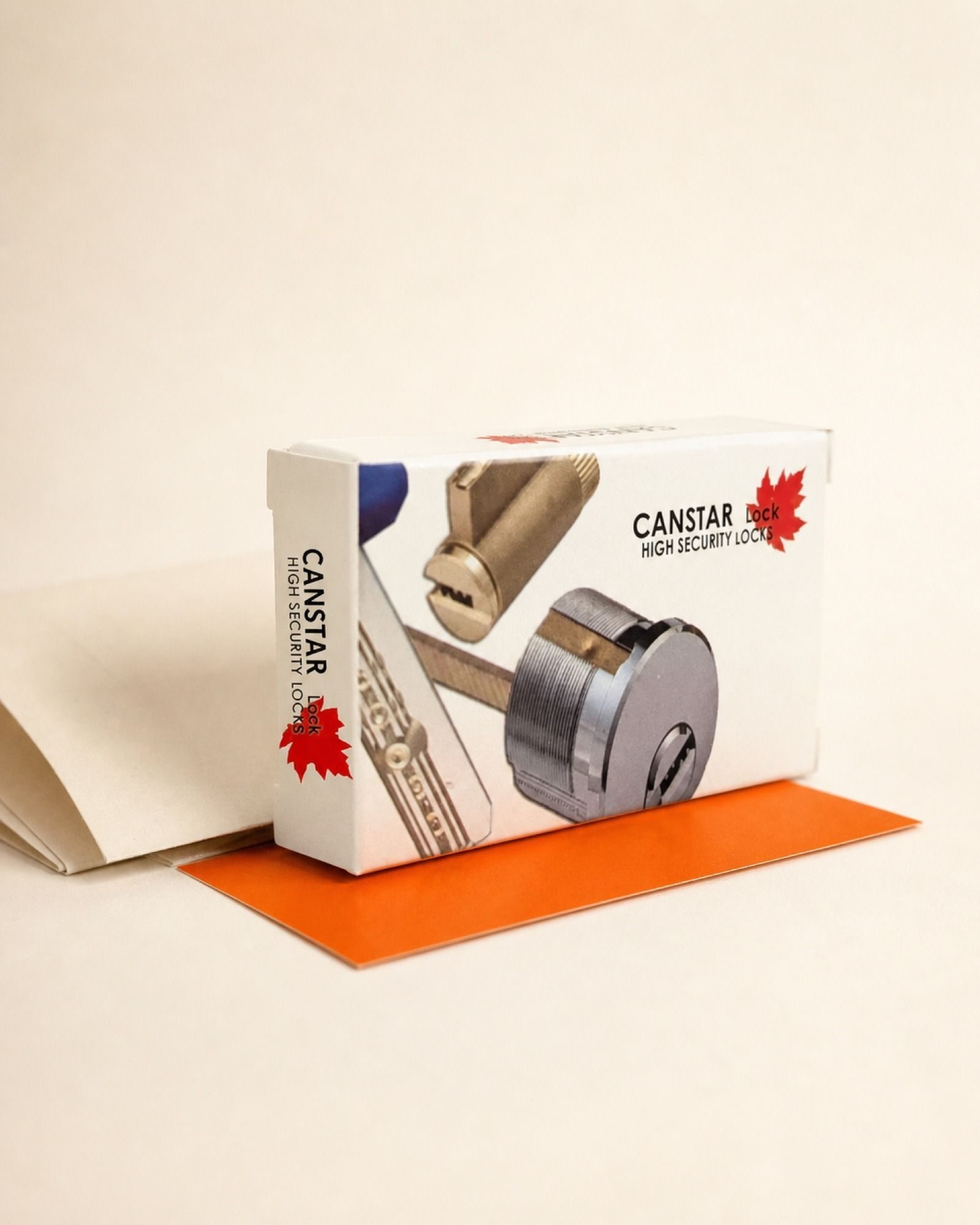 Retail packaging as it ships — box board, print grain, and the one-word mark on every panel.
