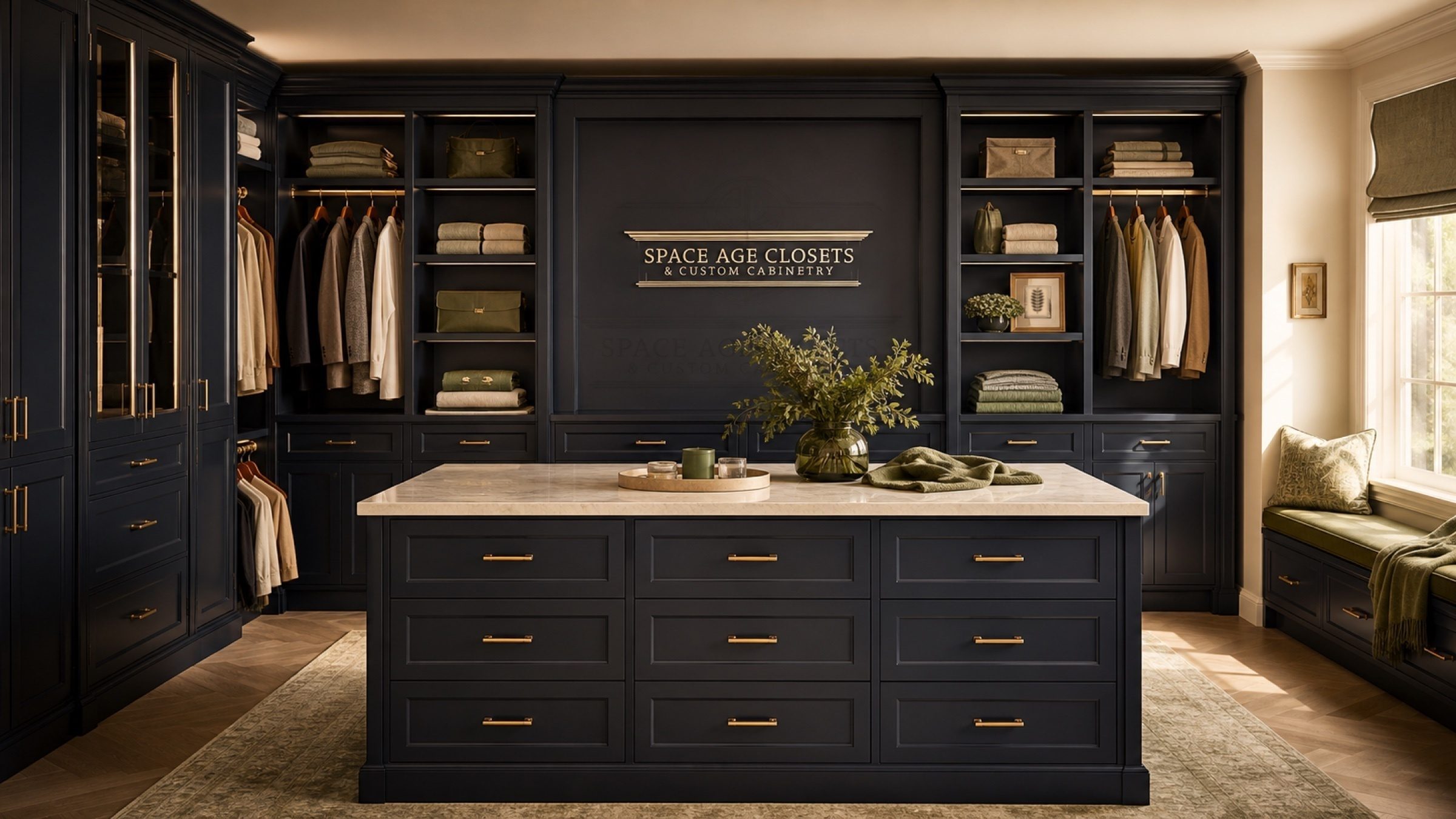 SpaceAge Closets brand work
